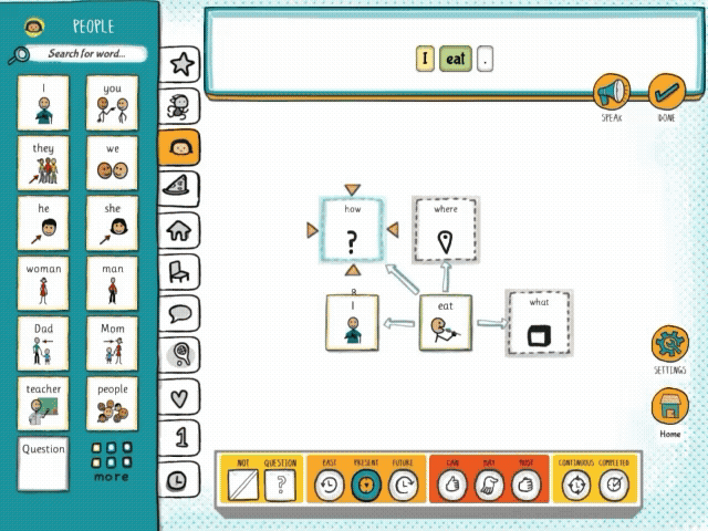 Screenshot: Tiles rearranged